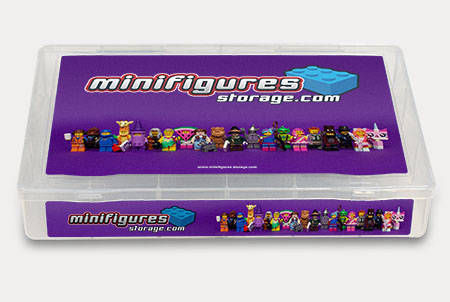 Lego Movie 2 Minifigure Storage Box